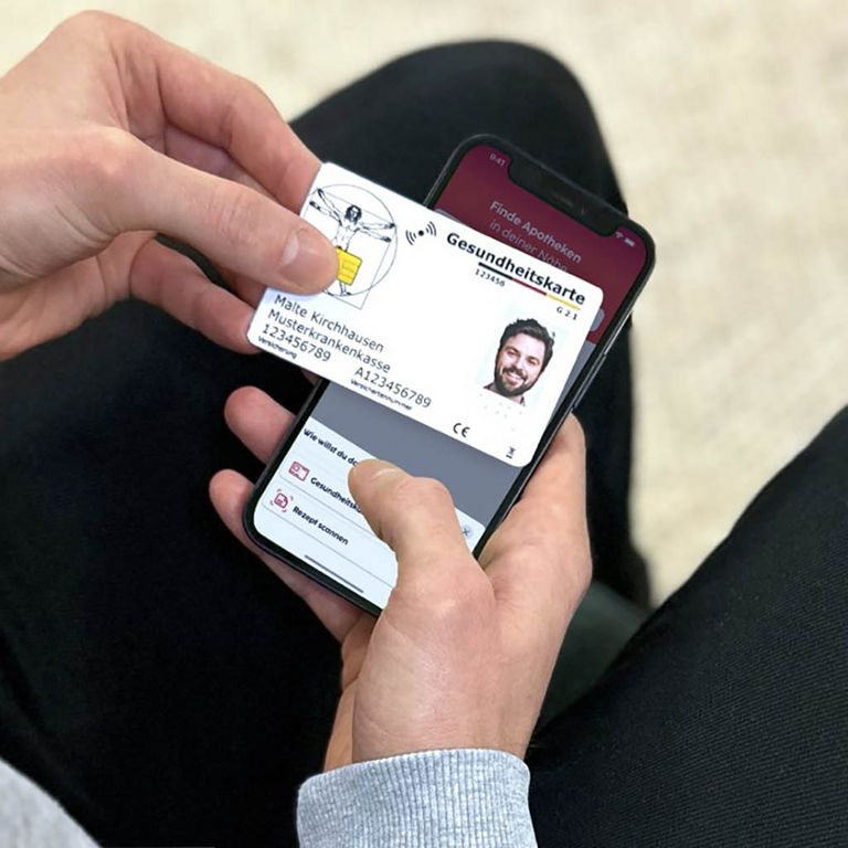 Step-by-step-Anleitung zur Einrichtung des CardLink-Verfahrens in der gesund.de App